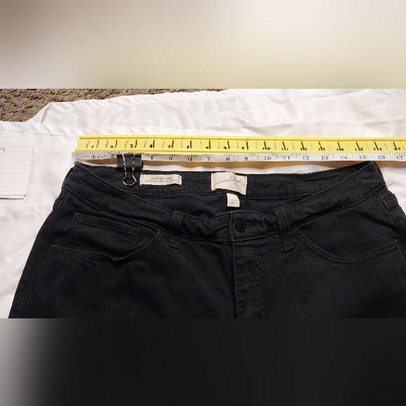 Universal Thread Black Mid Rise Curvy Skinny Jeans Size 14 / 32R - Picture 5 of 7